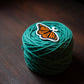 Monarch Butterfly Knitting Sticker