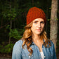 slouchy cable beanie knitting pattern