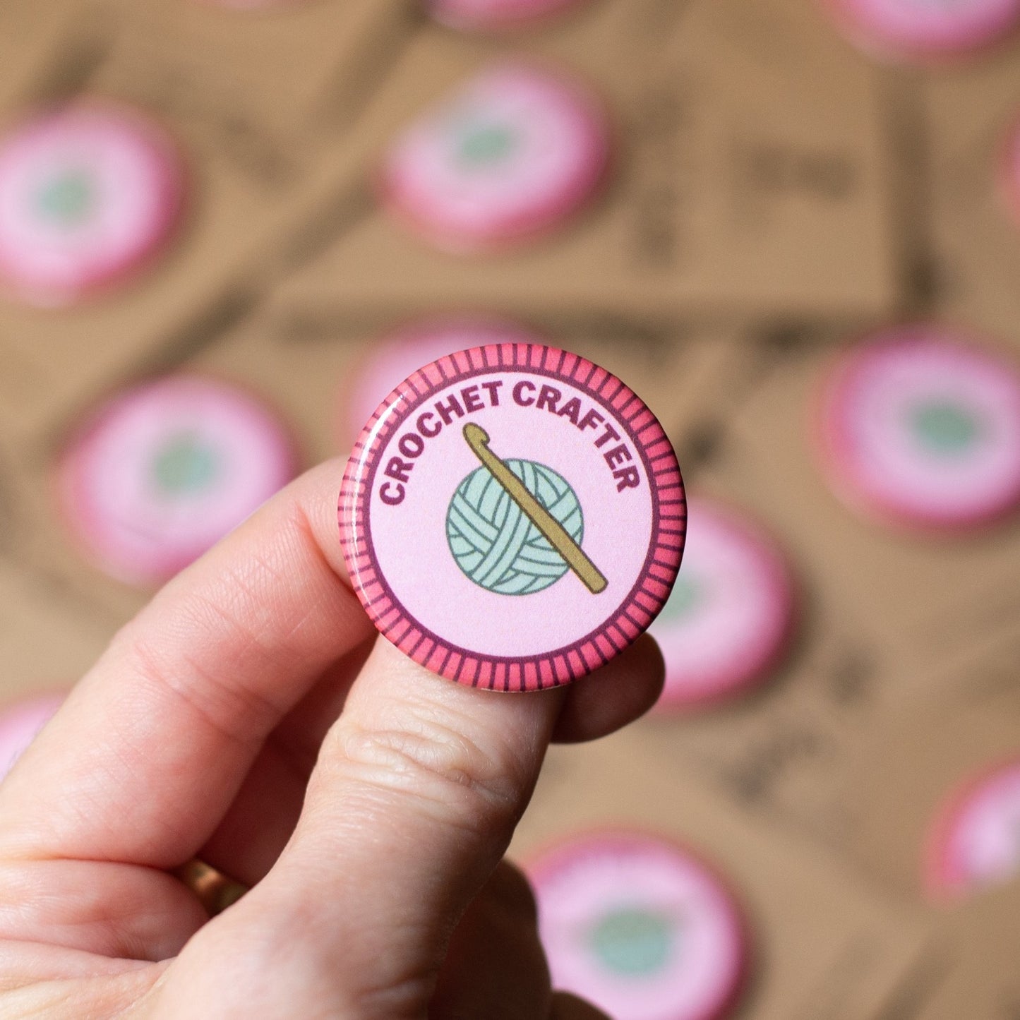 Crochet Crafter Merit Badge