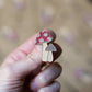 yarn mushroom enamel pin