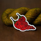 Chili Pepper Yarn Sticker