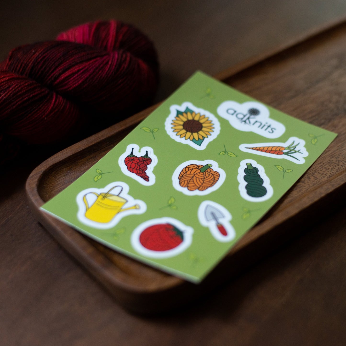 Yarn Garden Sticker Sheet