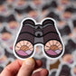 Binoculars knitting sticker