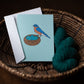 Bluebird nest notecard