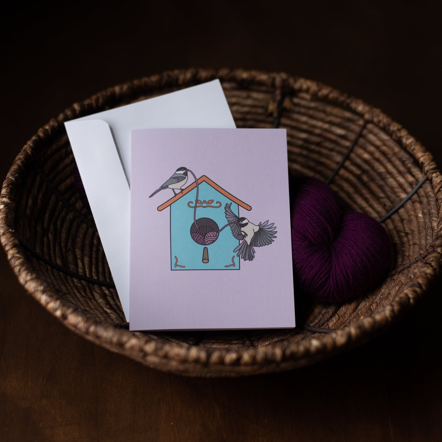 Birdhouse Notecard