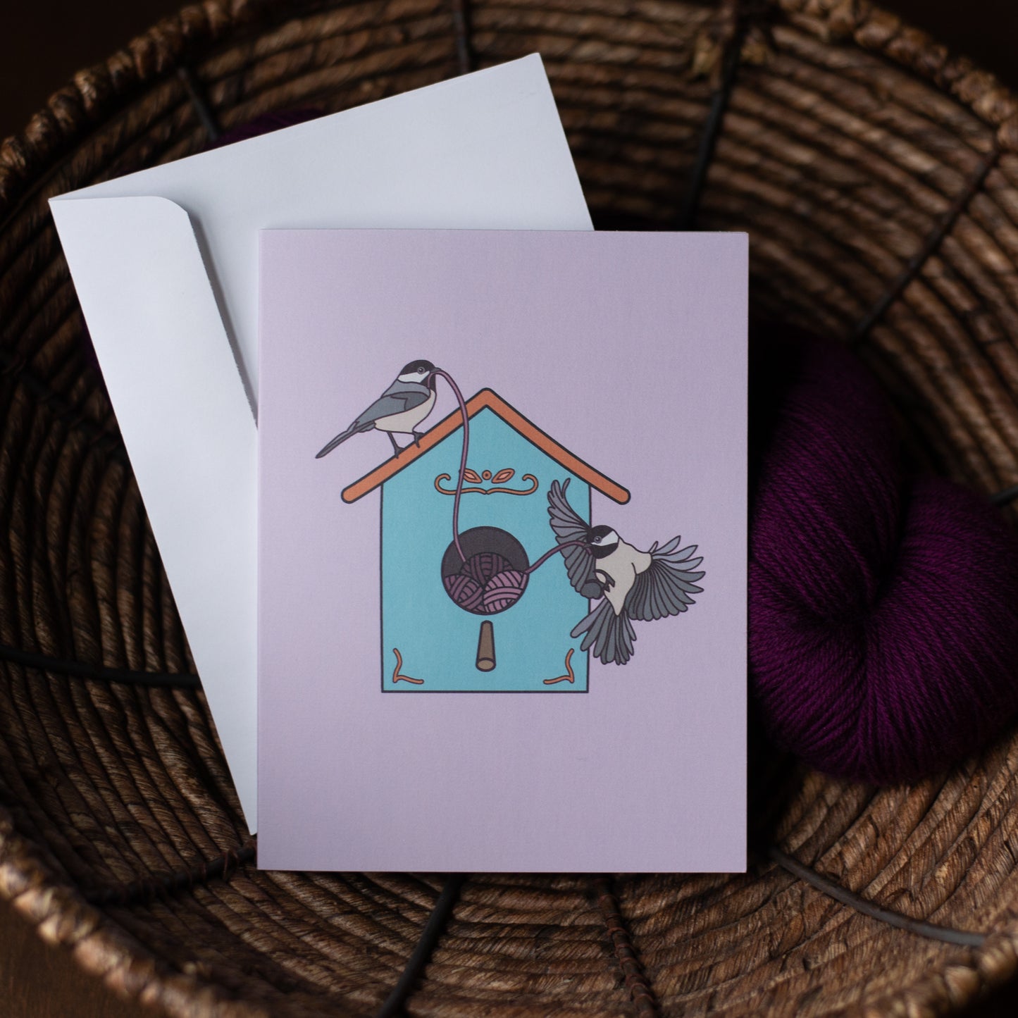 Birdhouse Notecard