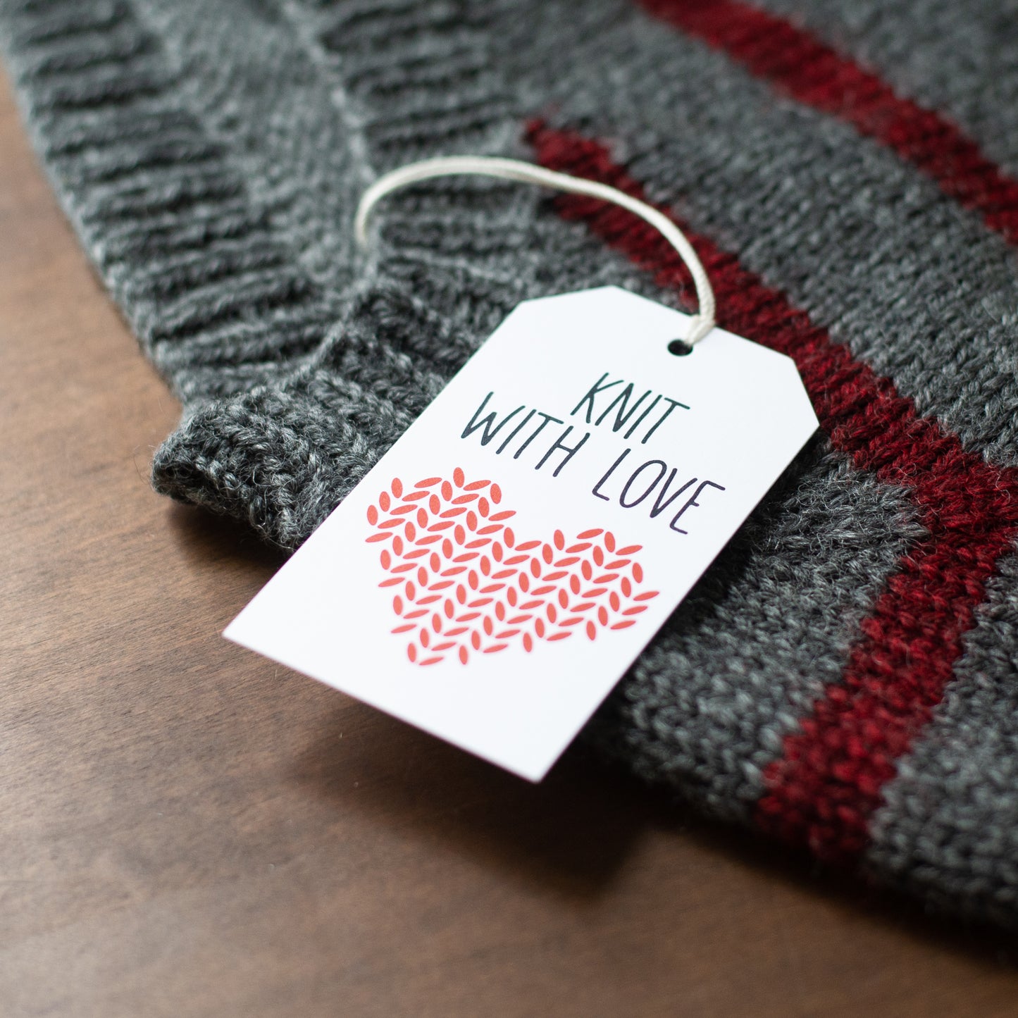 Knit with Love Gift Tags