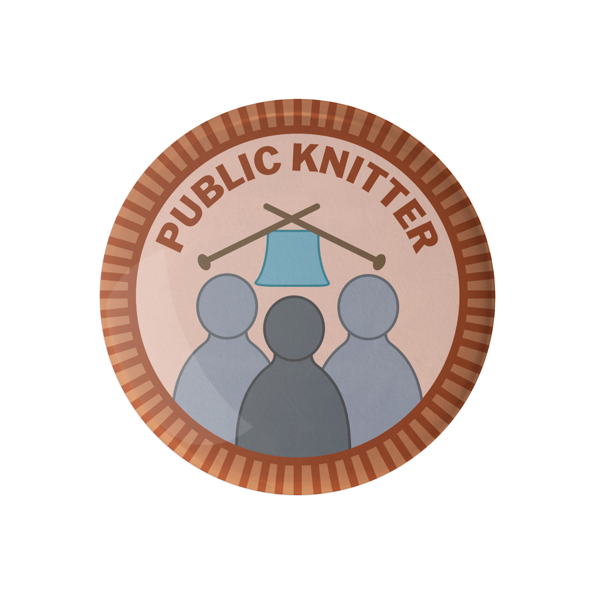 public knitter merit badge